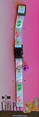 Ошейник Lilli Pet Cat Collar 10 мм 18-30 см белый