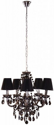 Люстра підвісна Геотон НСБ 01-5х60-057 Акрил 4-5 5xE14 чорний 44649