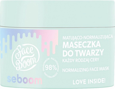 Маска для лица Bielenda матирующая с цинком Seboom 45 мл