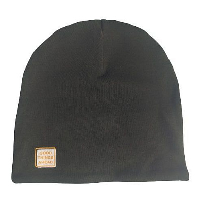 Шапочка детская для мальчика Роза 200442 р.50-52 оливковый 