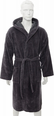 Халат Durutex р. L темно-синий Hooded 