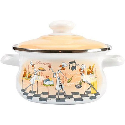 Кастрюля с крышкой Гурманика 1,5 л Idilia