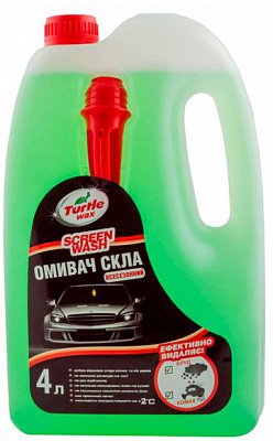 Омивач скла TURTLE WAX S4046 всесезонні -2°С 4 л 27118
