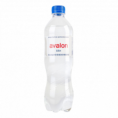 Вода Avalon сильногазированная 0,5 л
