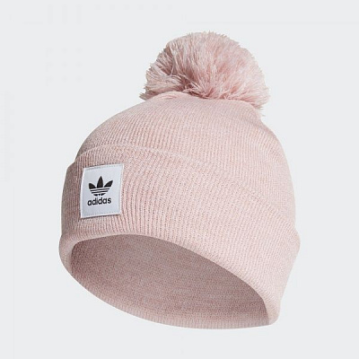 Шапка Adidas MELANGE BOBBLE ED8032 OSFM розовый
