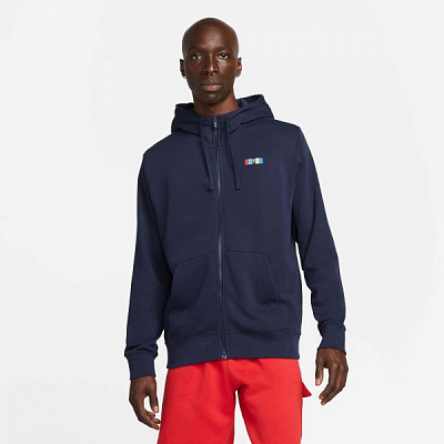 Джемпер Nike FCB CLUB HOODIE FZ FT DM2970-451 р. L темно-синій