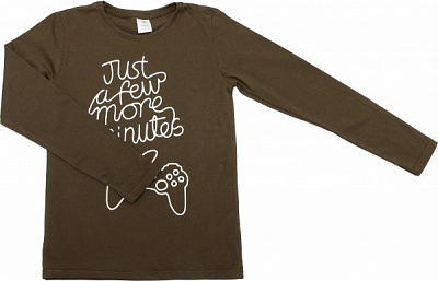 Реглан для хлопчика Luna Kids More minutes р.146 хакі