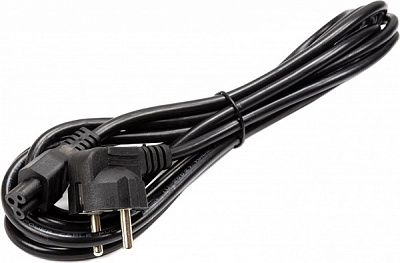 Кабель питания PowerPlant C5 220V 3x0.75 3 м черный (CC360307) 