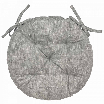 Подушка на стілець PERLA Срібло La Nuit