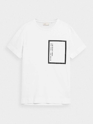 Футболка Outhorn HOL22-TSM604-10S р.XL білий