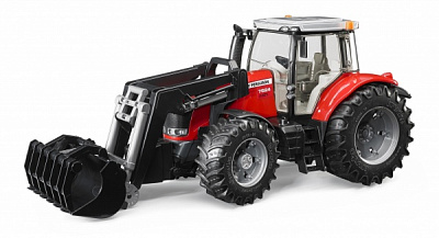 Трактор Bruder Massey Ferguson 7624 с передним погрузчиком 1:16 03047