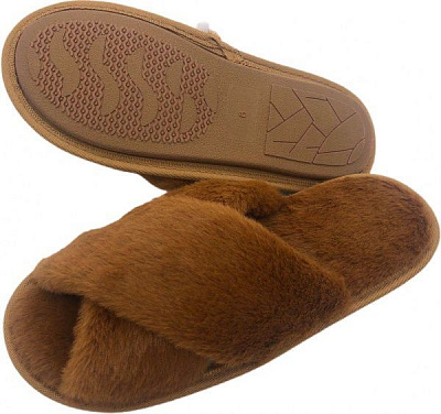 Тапки домашние La Nuit Фешн р. 38-39 медовый 