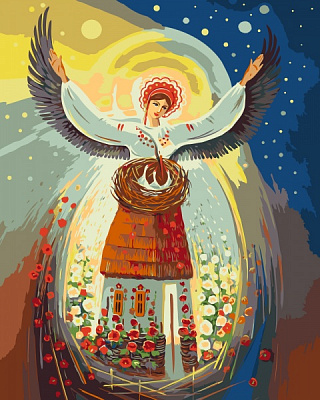 Картина по номерам Берегиня © Олег Шупляк; 40х50 см Идейка 