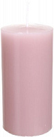 Свеча Цилиндр розовая 64/120 мм ESTE
