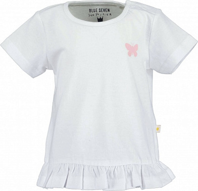 Футболка для девочек Blue Seven р.74 белый 901104 X_001_р.74 