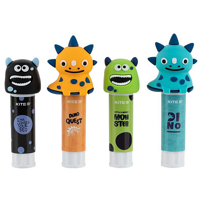 Клей-карандаш PVP 9 г с фигурным колпачком K24-131 KITE