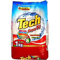 Стиральный порошок Tech Super Ti Color Care для цветных и белых вещей 1 кг