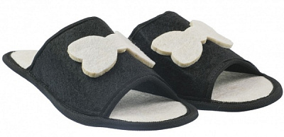 Тапки домашние FX Shoes FX shoes 2030 р.40/41 черный 