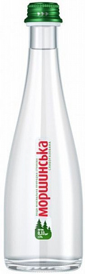 Вода минеральная Моршинська сильногазированная 0,33 л (4820017000598)