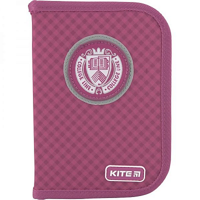 Пенал 622 College line KITE темно-розовый