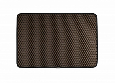 Килимок EVAtech Home ромб коричневий 60x90 см (KD43332KA1RZB)