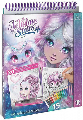 Набор для творчества Nebulous Stars Раскраска с водой Звездная акварель 11133