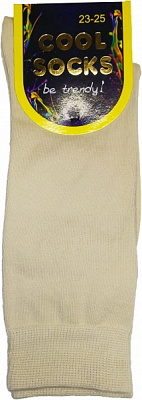 Носки женские Cool Socks 17721 р.23-25 бежевый