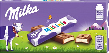 Молочный шоколад Milka Milkinis с молочной начинкой 87.5 г