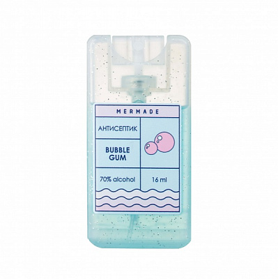 Спрей антибактеріальний Mermade Bubble Gum 16 мл