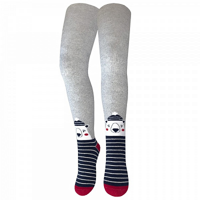 Колготки дитячі унісекс Легка хода 8231 р.98-104 сірий меланж