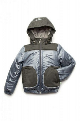 Куртка для мальчиков Модний Карапуз 03-00737-0 р.134 серый 