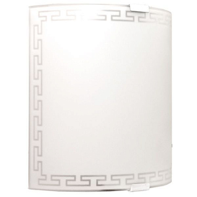 Світильник настінний Vesta Light НББ 1x60 Вт E27 білий 21072