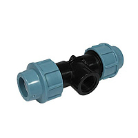 Тройник комбинированный внутренняя Unidelta ПЭ 32х5/4"х32