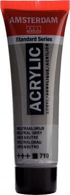Краска акриловая серый нейтральный 710 20 мл Amsterdam Standart Royal Talens