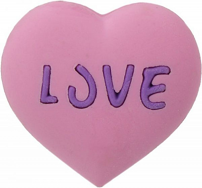 Ластик в форме сердца 82434