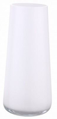 Ваза Wrzesniak Glassworks Maestro 34 см белая 
