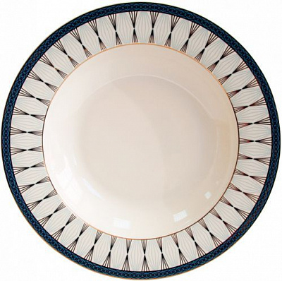 Тарелка суповая Callisto 23 см белая A0560-TH5826 Astera