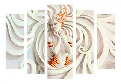 Картина модульна Романтика L-589 118x80 см