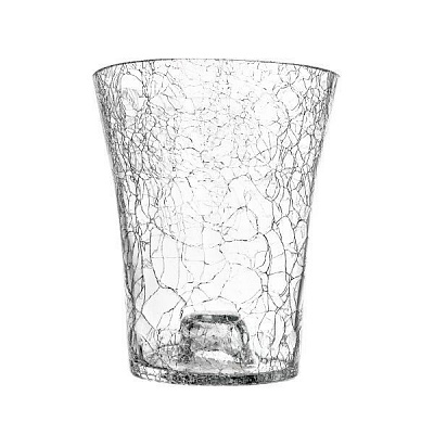 Кашпо для орхідей 14х17 см круглий 2 л прозорий