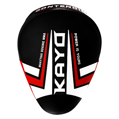 Лапа боксерская KAYO р.OS KRFP-200 черная 21x22x29 см черный 