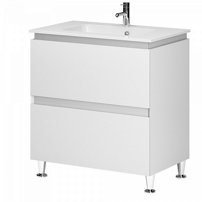 Тумба на ніжках Aquarius Loretto 80 біла Plaza