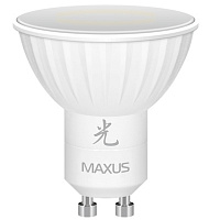 Лампа LED Maxus MR16 LED-402-01 AP 5 Вт GU10 нейтральне світло