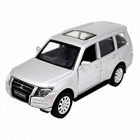 Машинка TechnoDrive 1:32 MITSUBISHI PAJERO 4WD TURBO (сріблястий) 250282