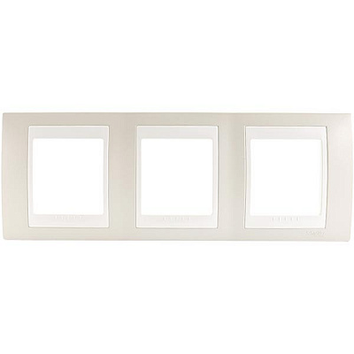 Рамка Unica MGU6.006.567 хамелеон піщаний/бежевий