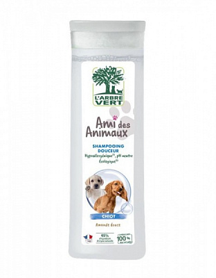 Шампунь Larbre Vert з екстрактом солодкого мигдалю 250 мл для цуценят