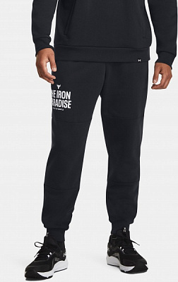 Штани Under Armour Pjt Rock Rival Flc Jogger 1380108-001 р. L чорний