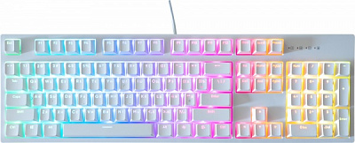 Клавиатура игровая Dark Project One KD104A White PBT Gateron Mechanical Yellow (DPO-KD-104A-100100-GYL) 