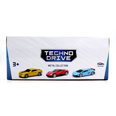 Мини-модель TechnoDrive 1:64 в ассортименте 250349U