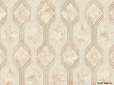 Обои виниловые на флизелиновой основе V.I.P Class Трапеция 3687-02 1,06x10,05 м 