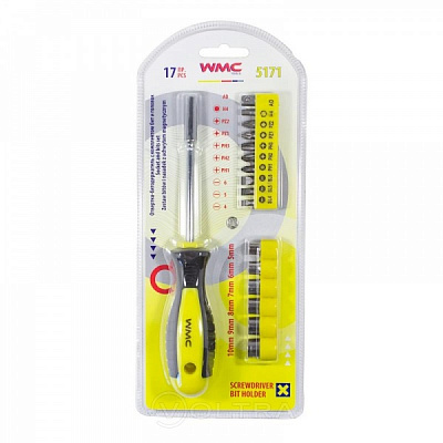 Набір біт і викрутка WMC TOOLS WMC TOOLS 5171 WT-5171